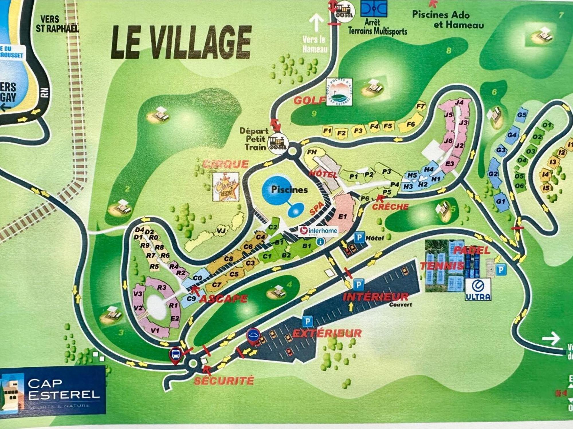 Apartment Village Cap Esterel - Le Village-76 By Interhome Saint-Raphael  Ngoại thất bức ảnh